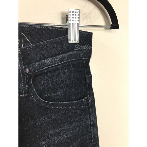 Goldsign Stella Dark Flare Jeans Womens 24 Capsule Bell Bottom Designer 70s Boho - Picture 5 of 13